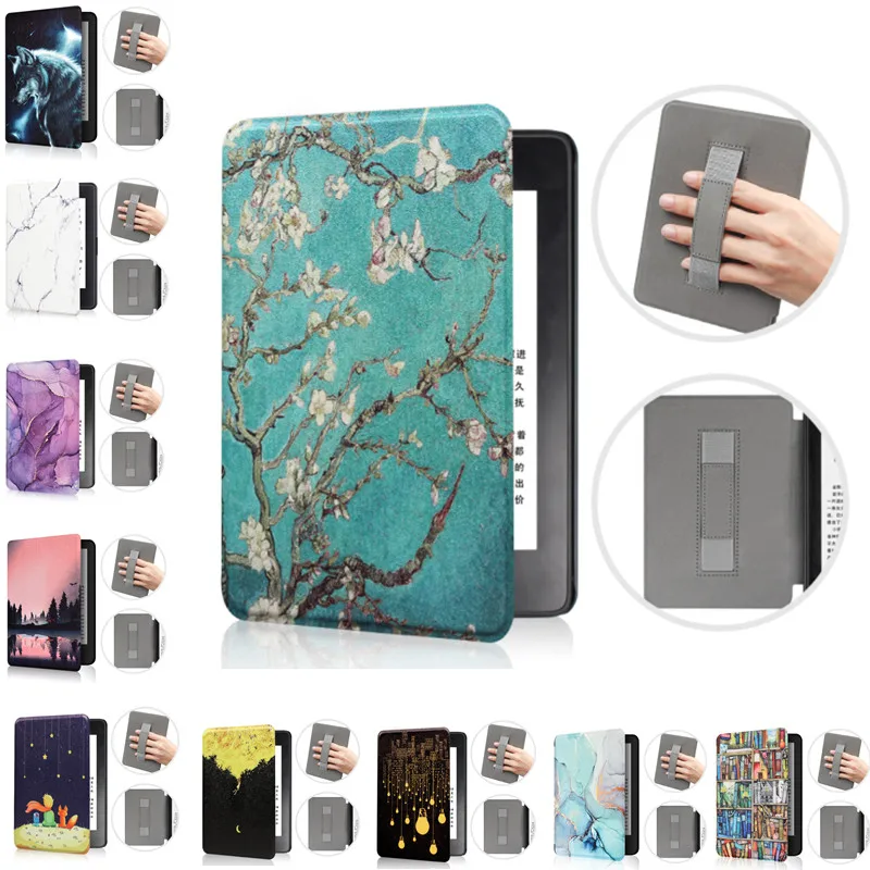Bonito Shell Magnetic Smart Case para Kindle Imprimir Capa Imprimir Paperwhite 2023 2023 Dp75sdi Ey21 ° ° ° Geração