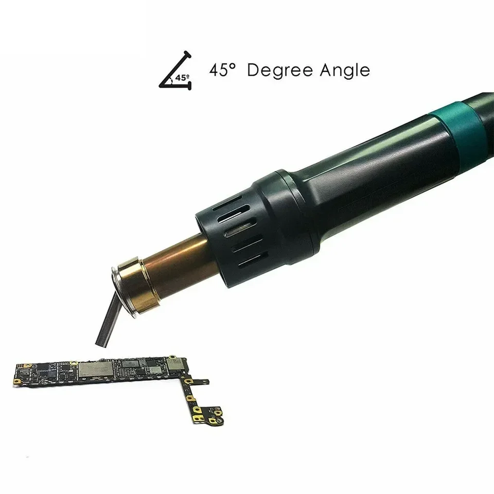 Kit De 7 Buses Thermiques Courbées à 45° - Taille 2,5/3/4/6/7/9/12mm - Compatible Station De Soudage Quick 861DW - 9