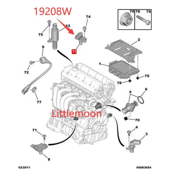 補修部品 右上エンジンマウントプジョー 307 シトロエン C4 1.6 16 V