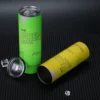 20OZ Coconut Berry Energy Drink Insulated Tumblers Double Wall Stainless Steel keep Cold /Hot Water bottle with Straw leak-proof 4