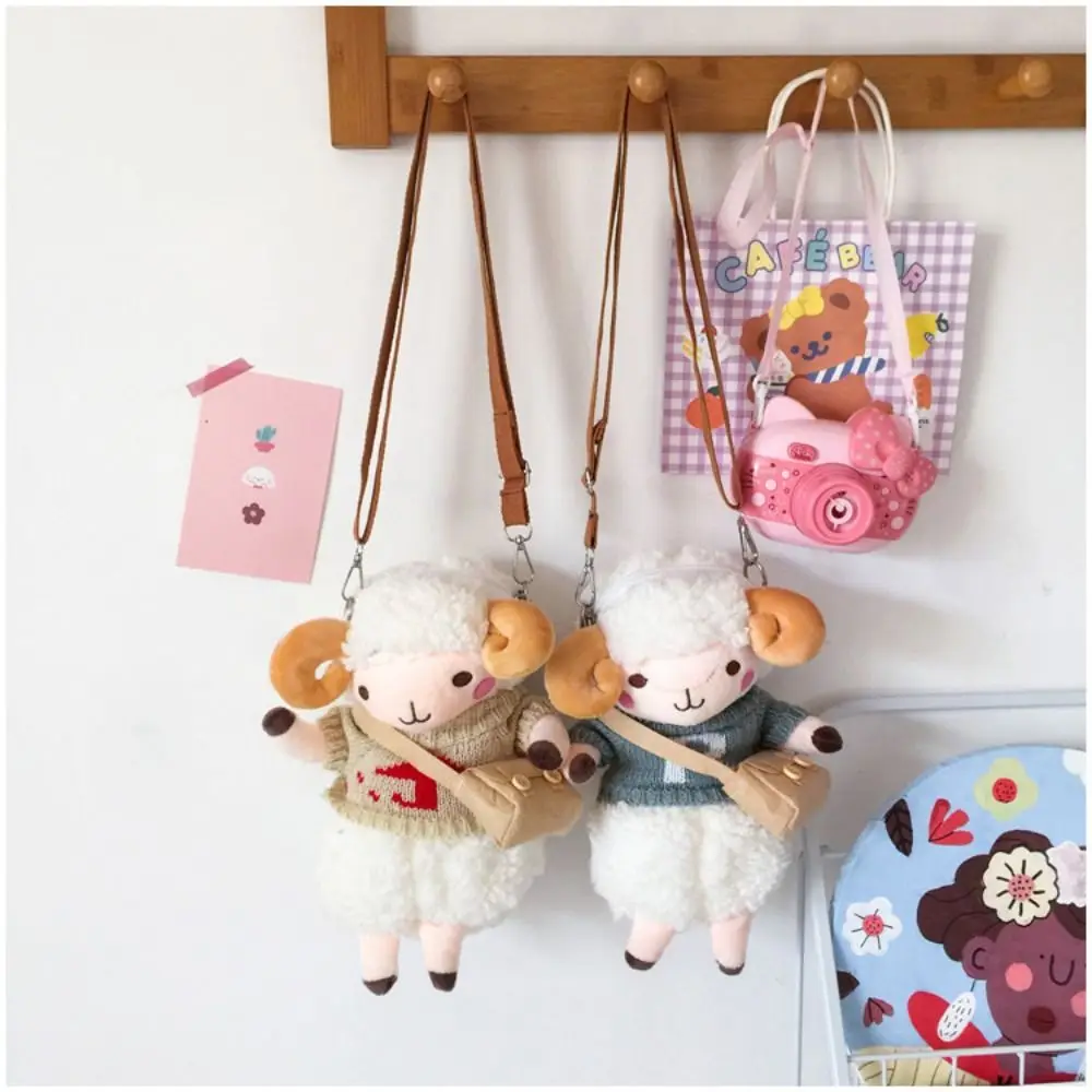 

Bags Cartoon Design JK Uniform Accessories All-match Cute Small Bags Women Handbags Cute Lamb Bag Korean Style Handbags