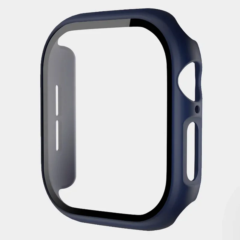 Premium Matte Hard PC Bumper with Tempered Glass Screen Protector