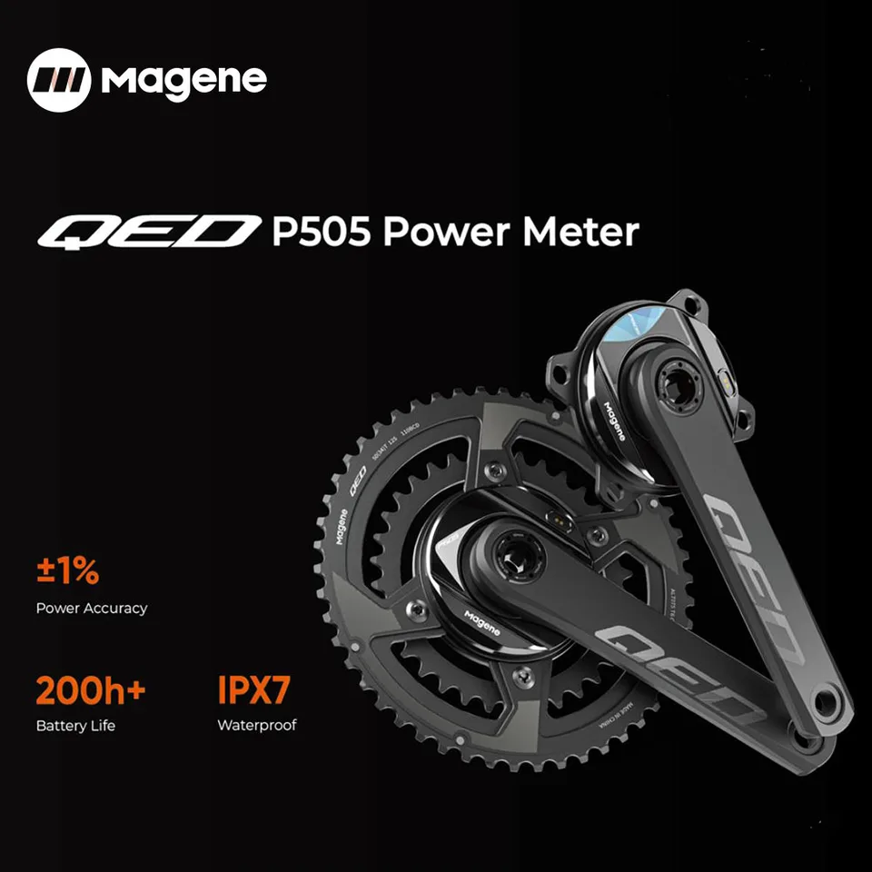Magene P505 パワーメーター　QED チェーンリングセット Magene QED スプリットチェーンリングセット（PES-P505/PES-P515