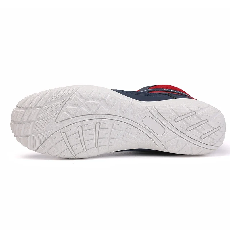 Description Picture 5 of itemProfessional Wrestling Shoes for Men Lightweight Red and Blue Sport Sneakers for Boxing and Training Outdoors Large Size