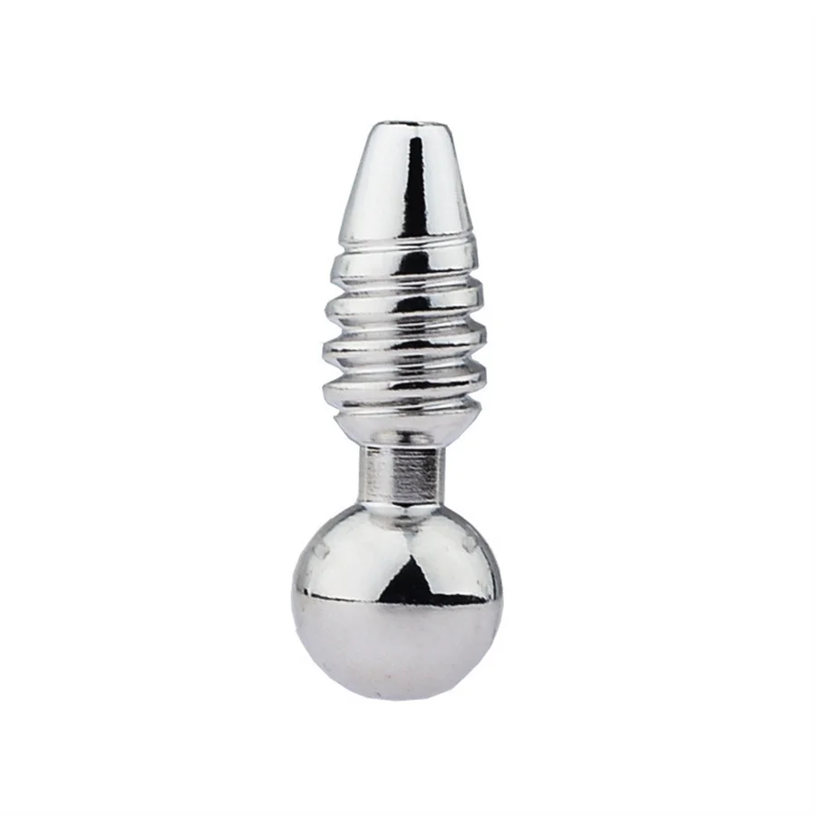 Urethral Dilatation Stainless Steel Metal Spiral Penis Plug Horse Eye Stick Adult Game Penis Stimulation Sex Toy for Men Male urethral dilator silicone urethral dilator