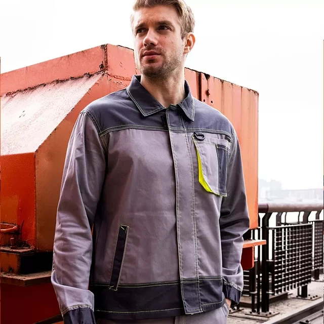 Anti-Static Mechanic Uniform with Reflective Strips