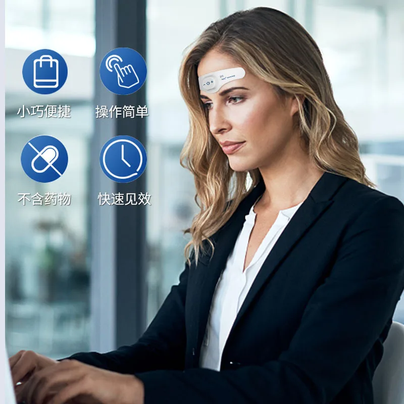 Electric Intelligent Sleeper Device TENS Intelligent Help Sleep Devices for Sleep Relief Anxiety Frequency Pulse Relax Pressure