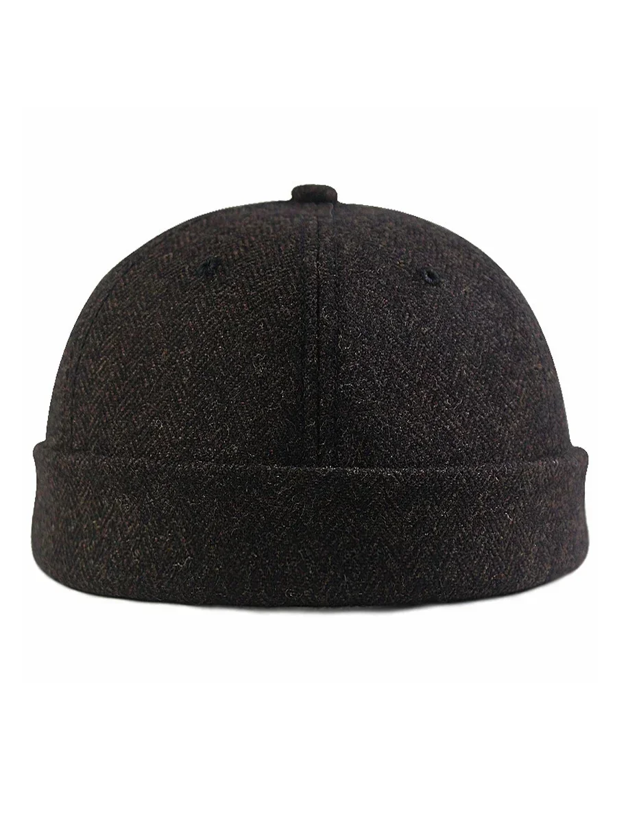

Winter Large size beret caps dad big size felt skull cap men and women hip hop plus size wool beanie hats 56-60cm 60-68cm