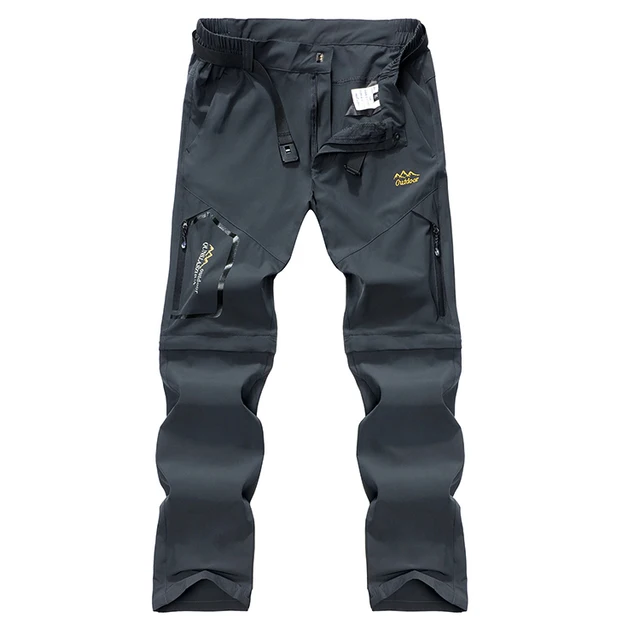 Pantalon Homme Randonnée Pantalon Cargo Convertible Homme