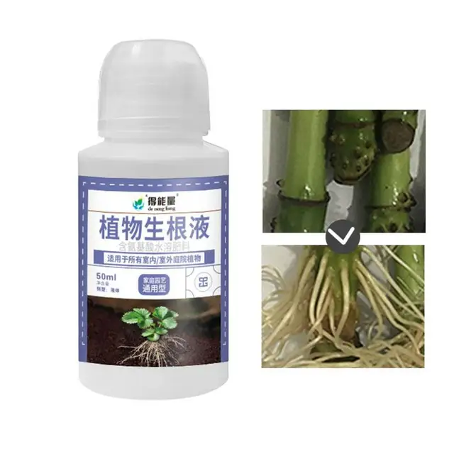 Gyökérhormonok Dugványokhoz Zamatos Műtrágya Hidroseding Készlet 50Ml Folyékony Gyökér Stimulátor Bonsai Aeroponics