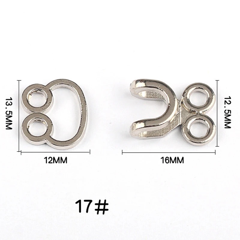 Sewing Hooks And Eyes Closure Sewing Snaps Hooks And Eyes Set Fixed Snap Buttons Fasteners Set