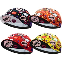 New Retro Cartoon Series Cycling Caps Unisex Size Outdoor Bicycle Sports Hat's Breathable Quick Dry 1