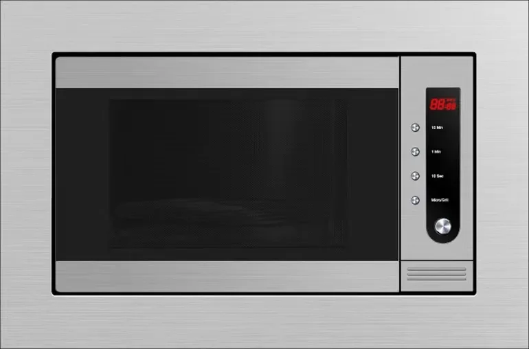 Full Stainless Steel 25L Built in Microwave Oven with Big Capacity Countertop 300*300*204 450*321*240 495*367*291 VAC25BS1A 11.5 2