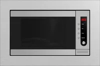 Full Stainless Steel 25L Built in Microwave Oven with Big Capacity Countertop 300*300*204 450*321*240 495*367*291 VAC25BS1A 11.5 2