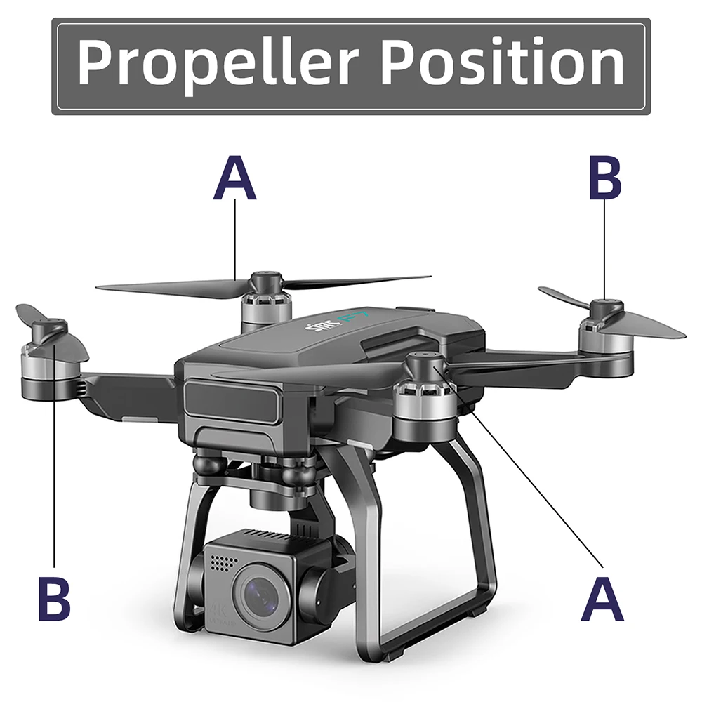Accessoires Pour Drone Simulus : Rotors De Rechange Pour Quadricoptère