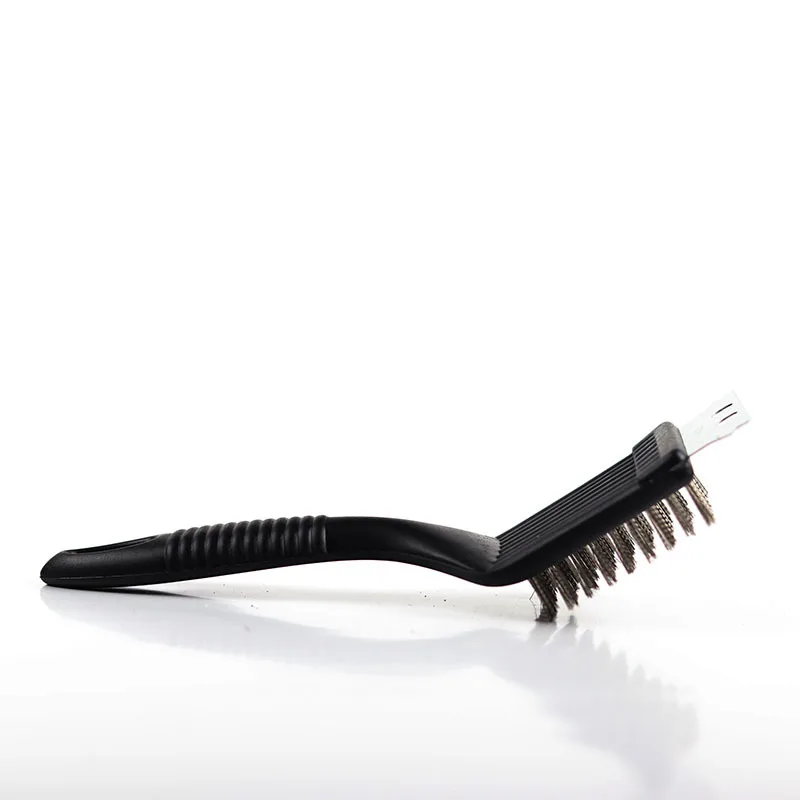 Stainless Steel Wire Cleaning Brush Barbecue Grill Brush Non-stick BBQ Outdoor Home BBQ Accessories Tools