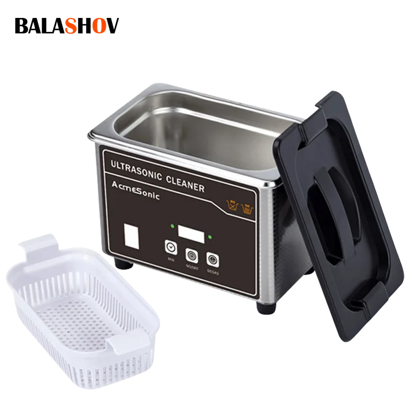 800Ml Ultra Sonic Cleaner Bath Timer Gioielli Pennello Occhiali Manicure Pietre Cutter Parti Di Rasoio Dentale Ultrasuoni Sonic