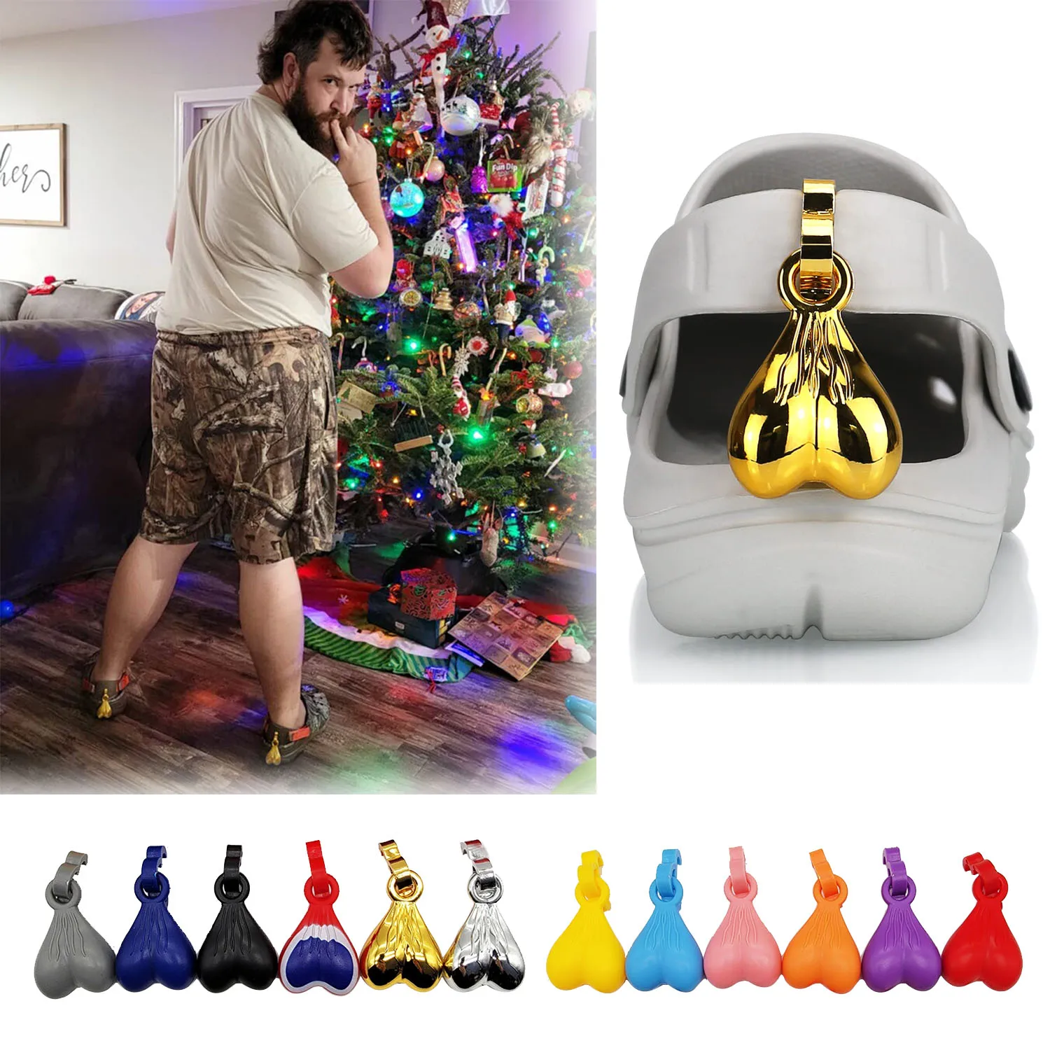 Slipper Decoration Pendant For Croc Nuts Balls Hole Shoes Hanger Shoes Buckle Shoe Accessories Decoration Ornament For Kids Gift