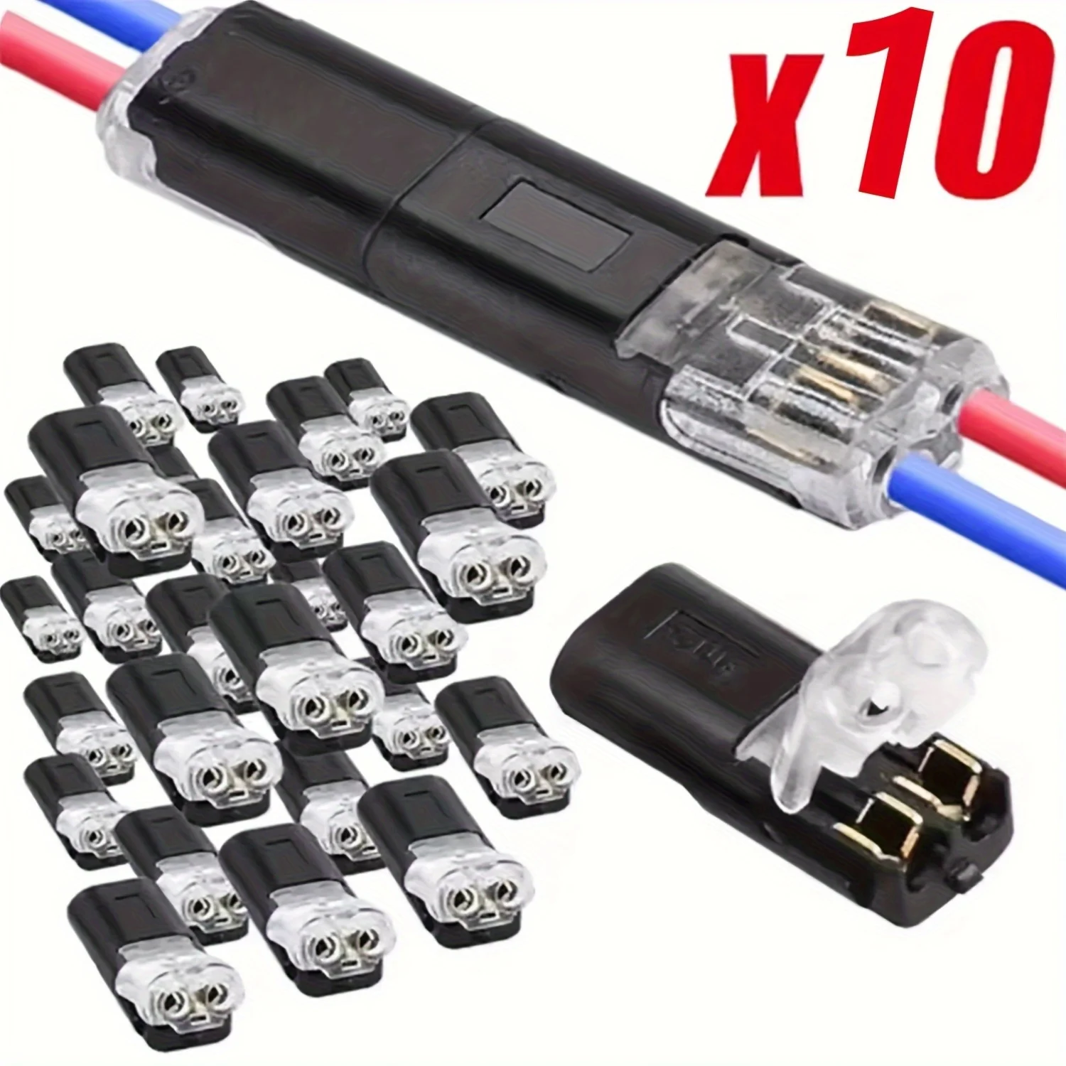 Waterproof Automotive Electrical Connector - Sealed Dustproof Wire Cable Connection Terminal