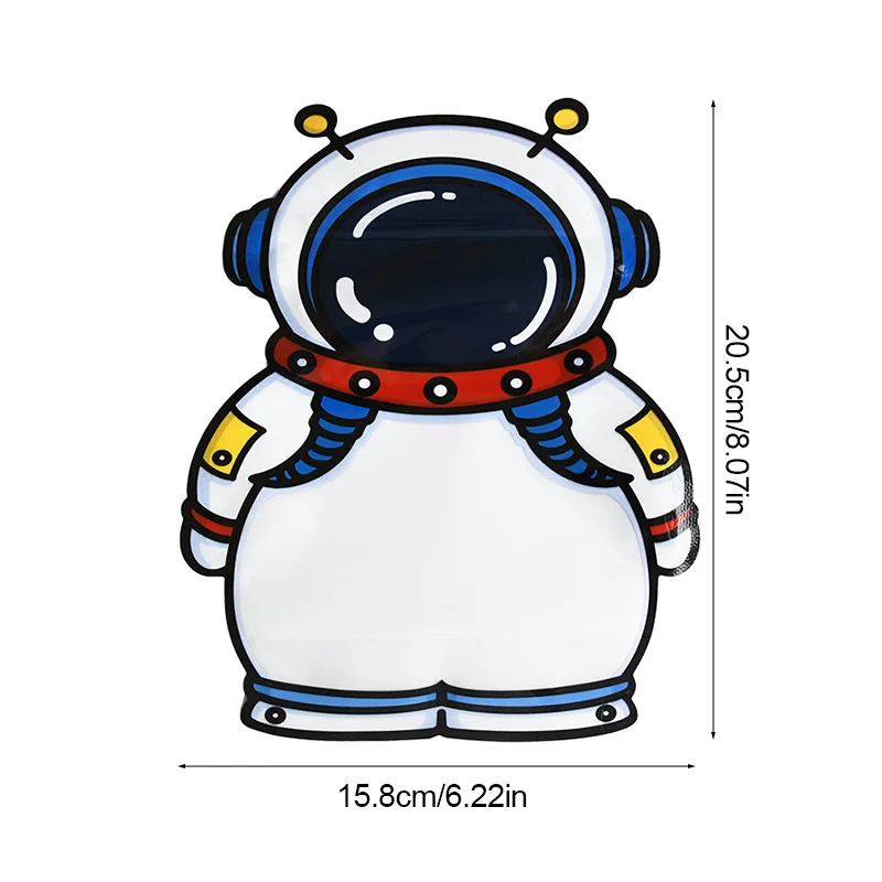 5/10/20Pcs Nette Astronaut Cookie Snack Taschen Süßigkeiten Geschenk Verpackung Kunststoff Dichtung Tasche Kinder Weltraum geburtstag Party Decor Liefert – Detail 11