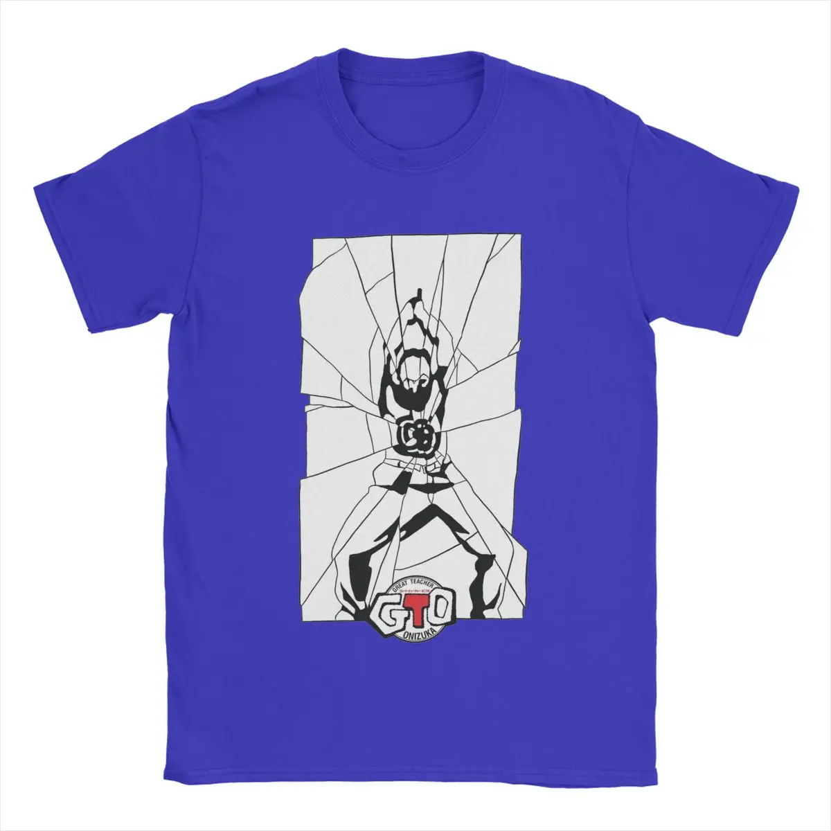 Men T-Shirts GTO Mirror Shot Teacher Great Teacher Onizuka