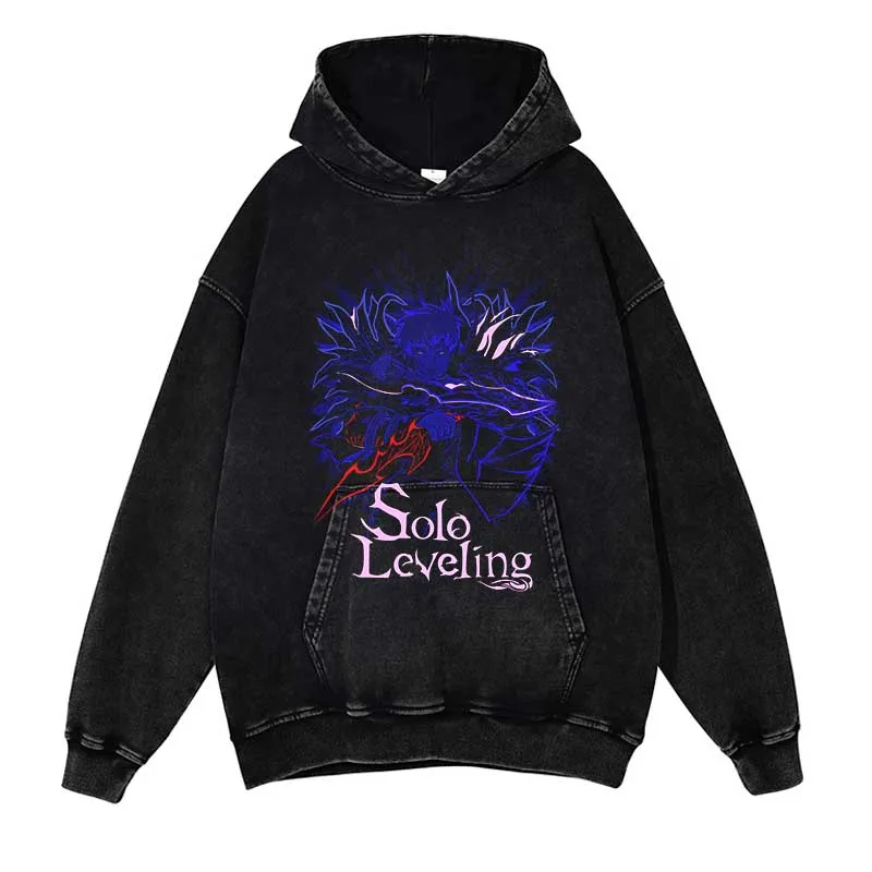 

Harajuku Sweatshirt Anime Graphic Hooded Pullover Hip Hop Men Black Hoodie Streetwear Autumn Cotton Vintage Hoodie