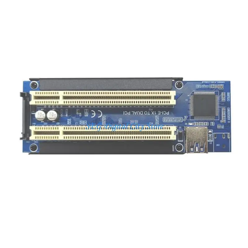 U75B 카드 PCIE-이중 PCI 확장 어댑터 커넥터 카드 데스크탑 확장 추가