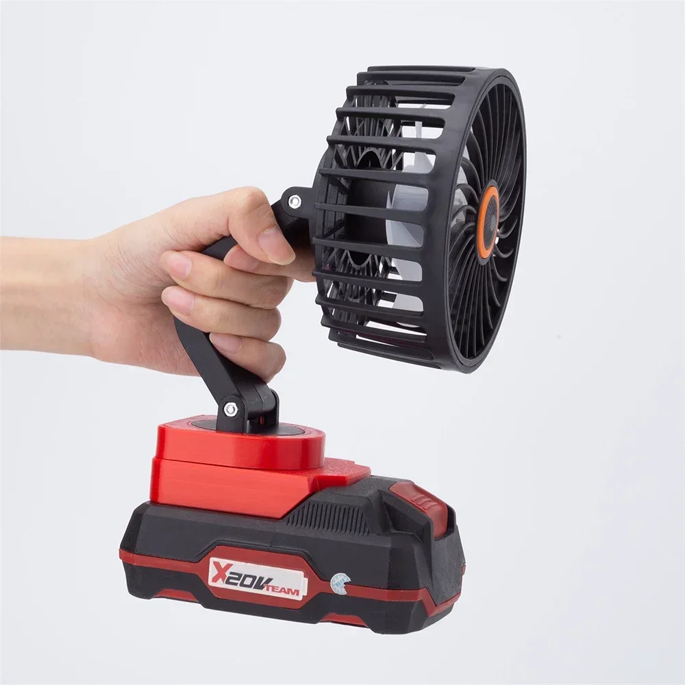Per Lidl Parkside X20V Max Batteria Agli Ioni Di Litio Portatile Officina Jobsite Fan Li-Ion Bare Tool Ventola A Batteria (Batterie Non Incluse)