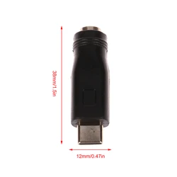 Universal Type - C Power Adapter Converter Plug with USB - C Charging Cable (2Pcs)