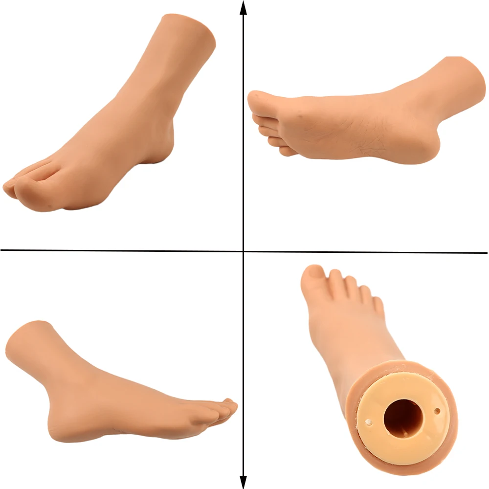 Silicone Foot Silicone Female Feet 1 Pair Realistic - View #10