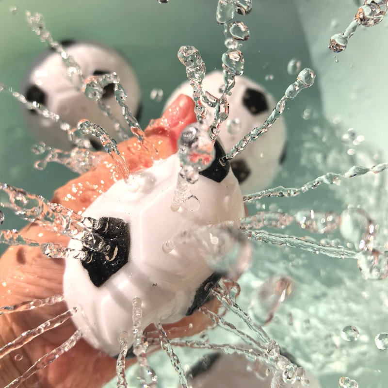 Baby Bath Toys Balls Water Absorbing Basketball Football Baseball Rugby Squeezing Stress Relief Toys Play Water Toy for Children