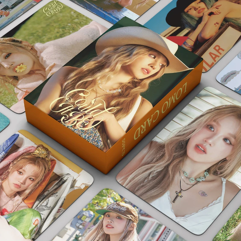 55pcs/set Kpop GIDLE Lomo Cards Song Yuqi Solo Photocards New Album G-idle Photocards Photo Print Cards