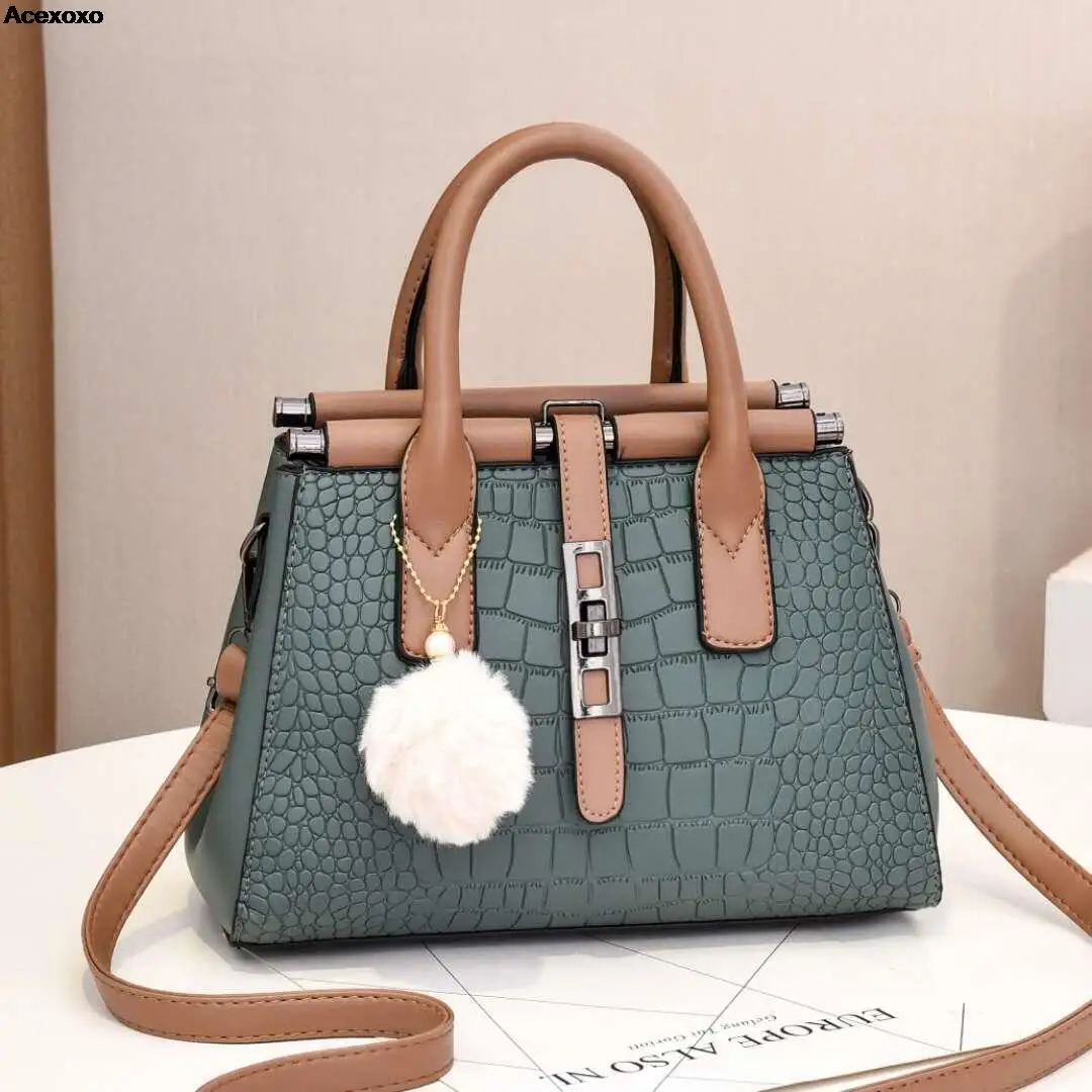 

Luggage 2023 new crossbody bag women's bag Europe and the United States crocodile bag fashion women's bag women's handbag