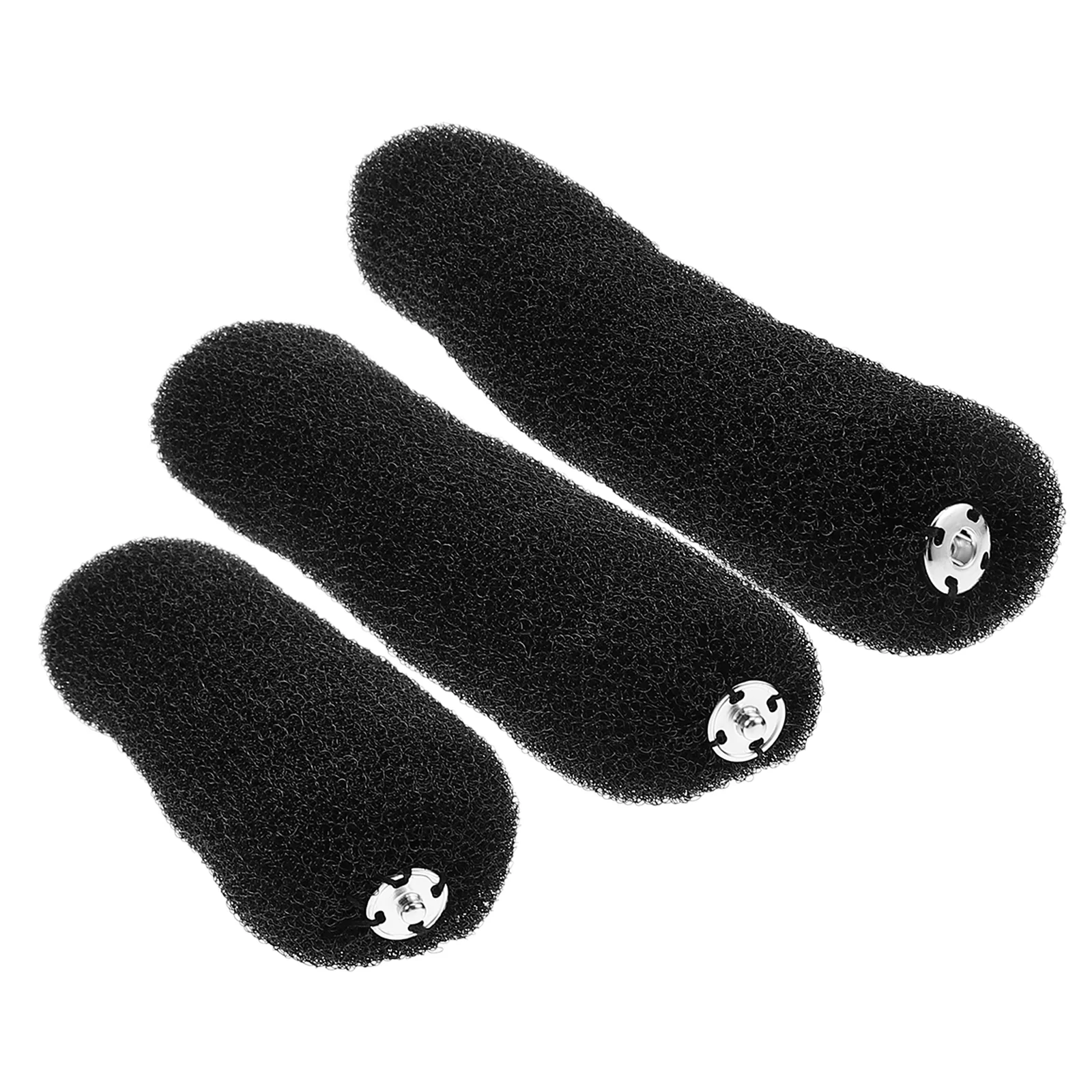 3pcs Hair Bun Maker Concealed 17cm 20cm 22cm Easy Styling Tool Women Accessories Bun Forms Donut Lazy Curler