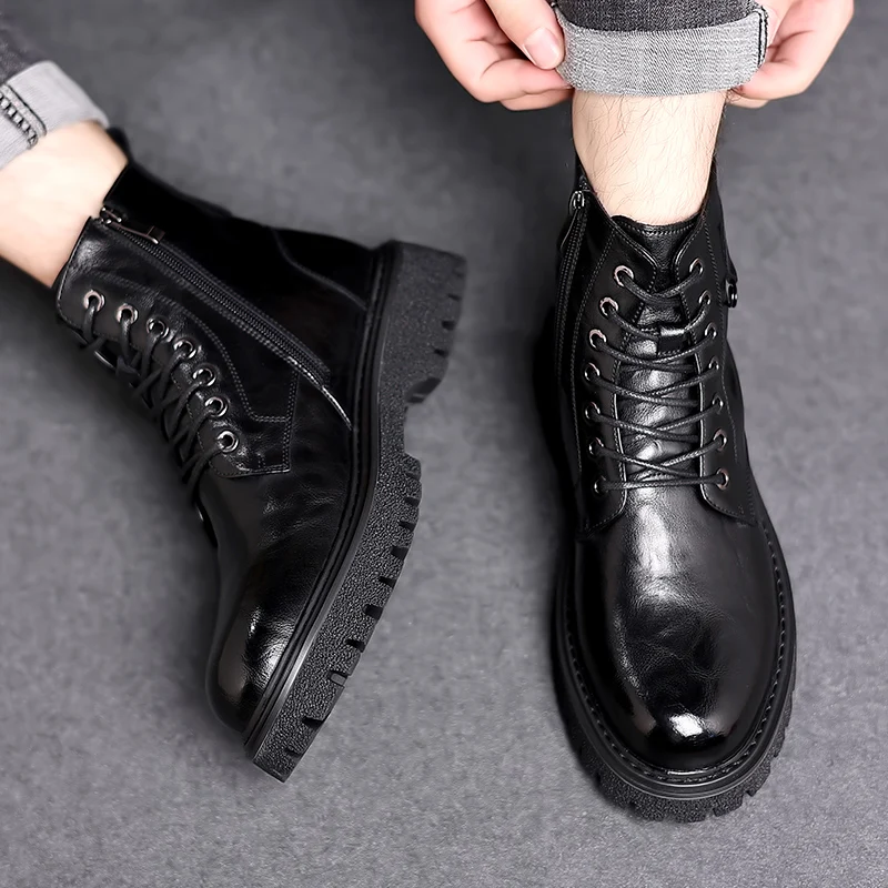 Winter Men Chelsea Boots men chelsea boots,men leather shoes