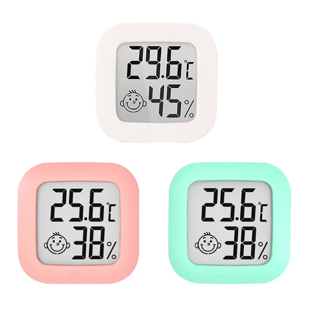 Mini Hőmérő Lcd Digitális Hőmérsékleti Szoba 50 ° C - 69 -Os Higrométer Mérőérzékelő Páratartalommérő Beltéri Hőmérséklet