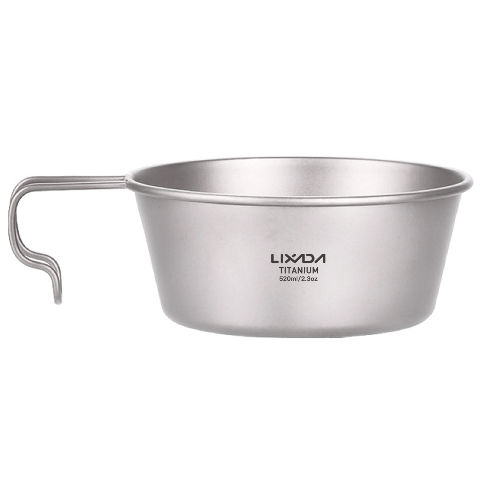 520ml Titanium Bowl with Handle - Campers Haven