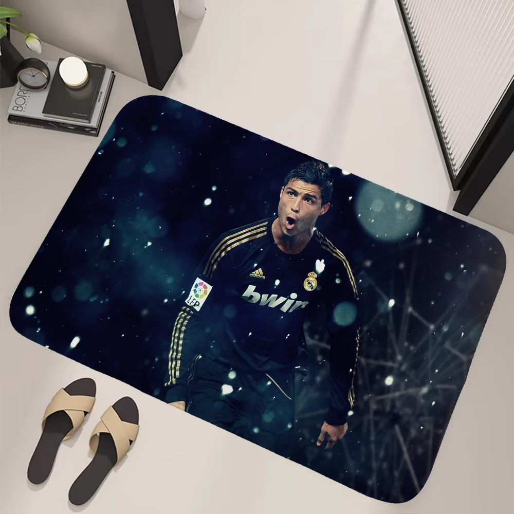 Cristiano Ronaldo Doormat Entrance to Home Decoration Accessories Front Door Mat Outdoor Rug Kitchen Mats for Floor Room Rugs 3