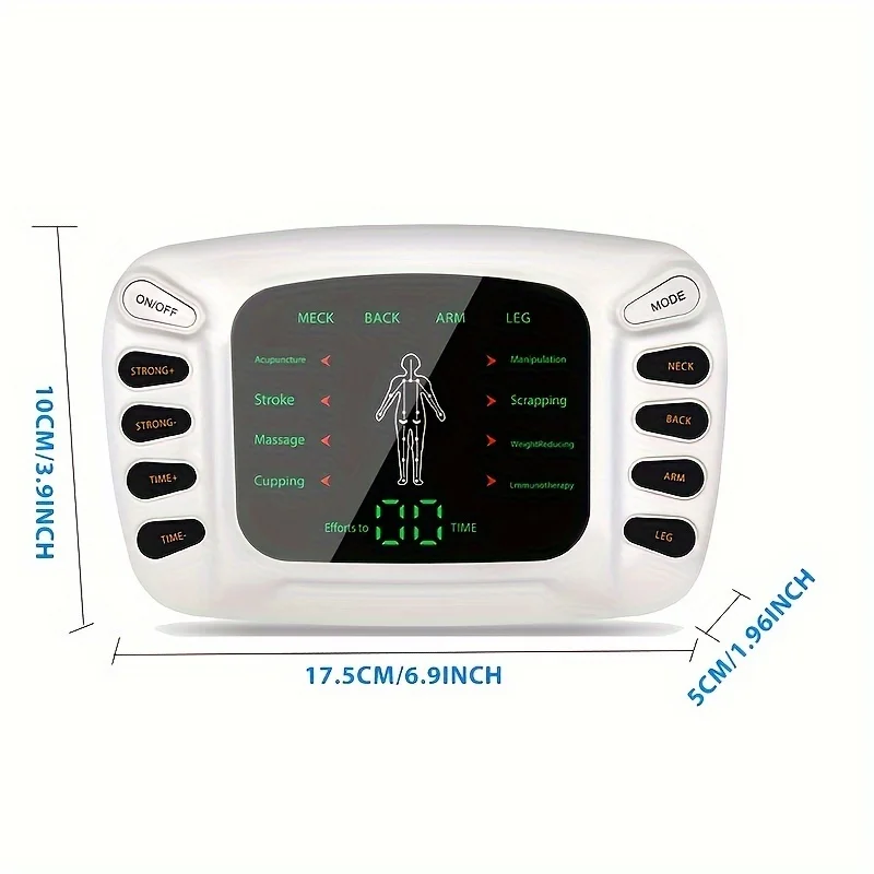 Multi Function Acupuncture Electric Therapy Massager Machine Pulse Slimmming Massage for Body 4