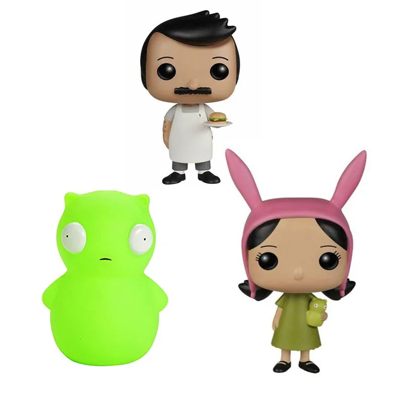 Funko Bob'S Hamburger #78 S5 Simpatiche Bambole In Vinile 74 # Bob Kuchi Kopi Figura Luminosa Modello Giocattoli Per Bambini Regalo Di Compleanno