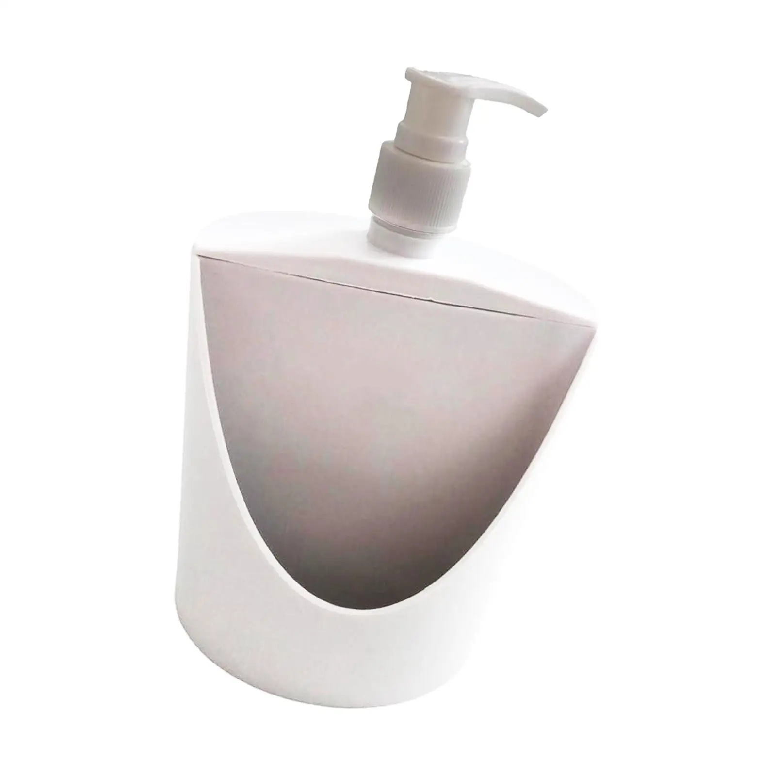 Soap Pump Sponge Holder Dishwashing Container Container 500ml Hand Soap Pump Bottle 2 in 1 Soap Dispensing for Home Bathroom Bar