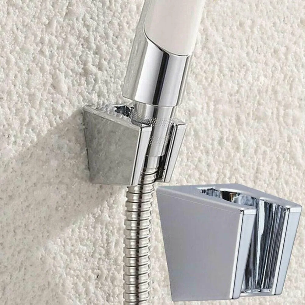 

Hot New Shower Head Holder Base Bathroom Bracket Wall Mount Adjustable Chrome Durable High Quality Holder Head