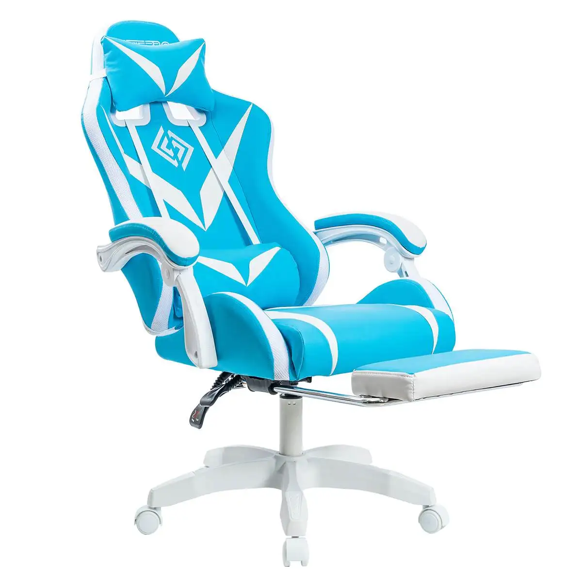 Gamer Chair RGB Light Office Chair Bluetooth Speaker Gamer Computer