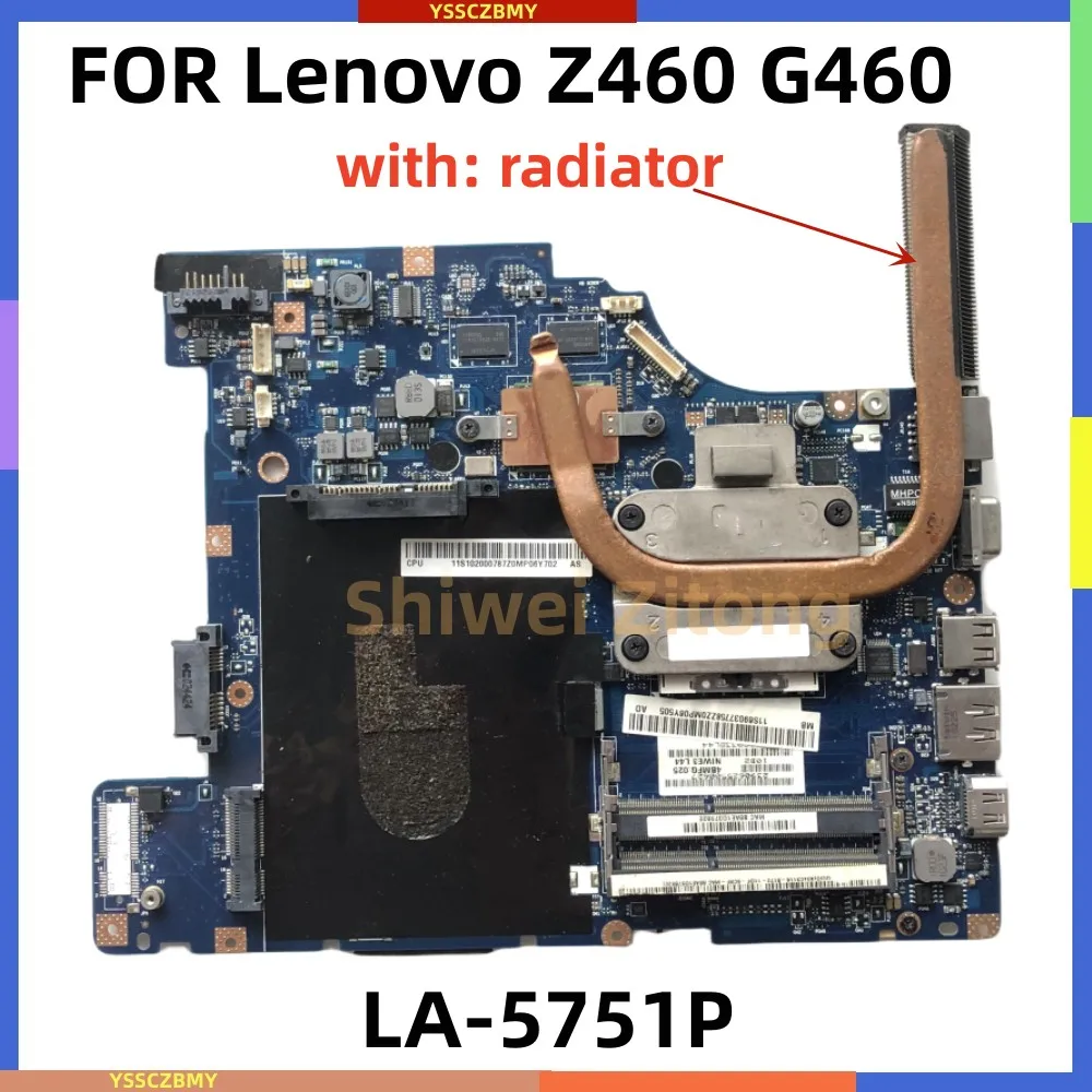 Motherboard Lenovo G460 Motherboard Lenovo G460 Lenovo LA-5751P