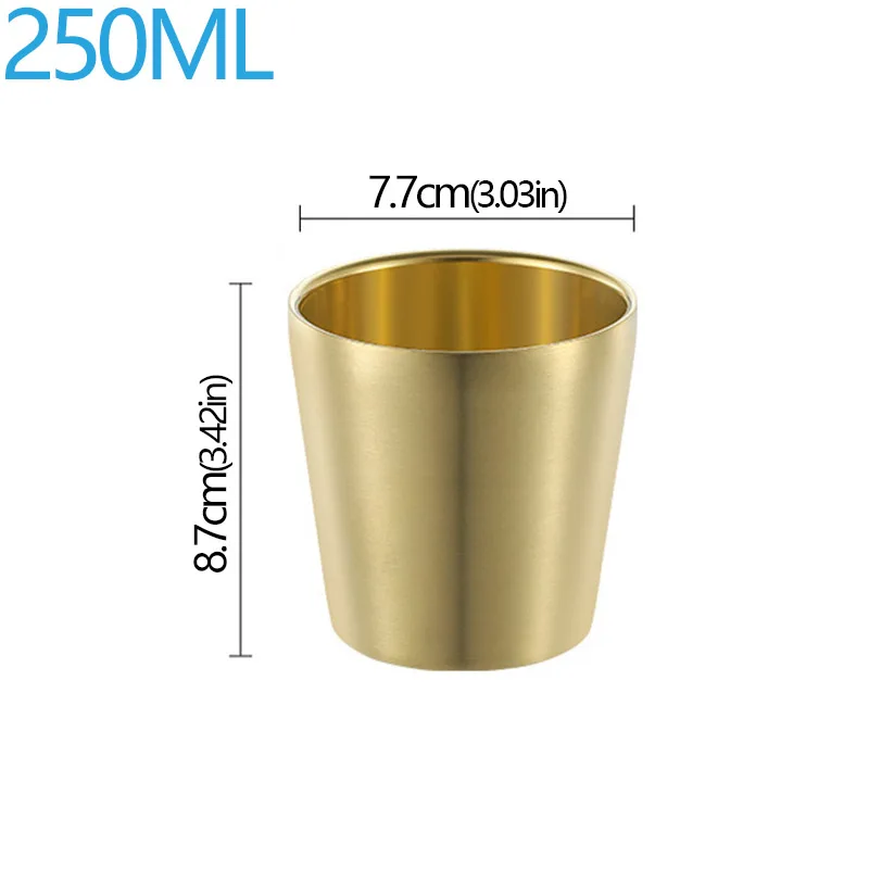 A golden 250ml