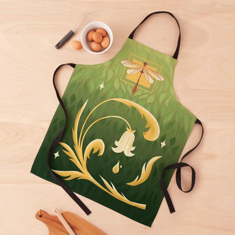 

Dragonfly Apron Kitchen Handle For Women Things For Kitchen Household Items Kitchen painting Apron