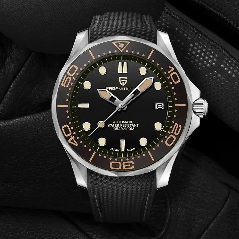 PAGANI DESIGN 007 ساعة يد ميكانيكية للرجال ساعة أو...