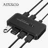 AIXXCO USB KVM Switch USB3.0 Sharing Controller Hub Adapter USB3.0 2 Inputs 4 Outputs For Computer Printer Keyboard Mouse 1