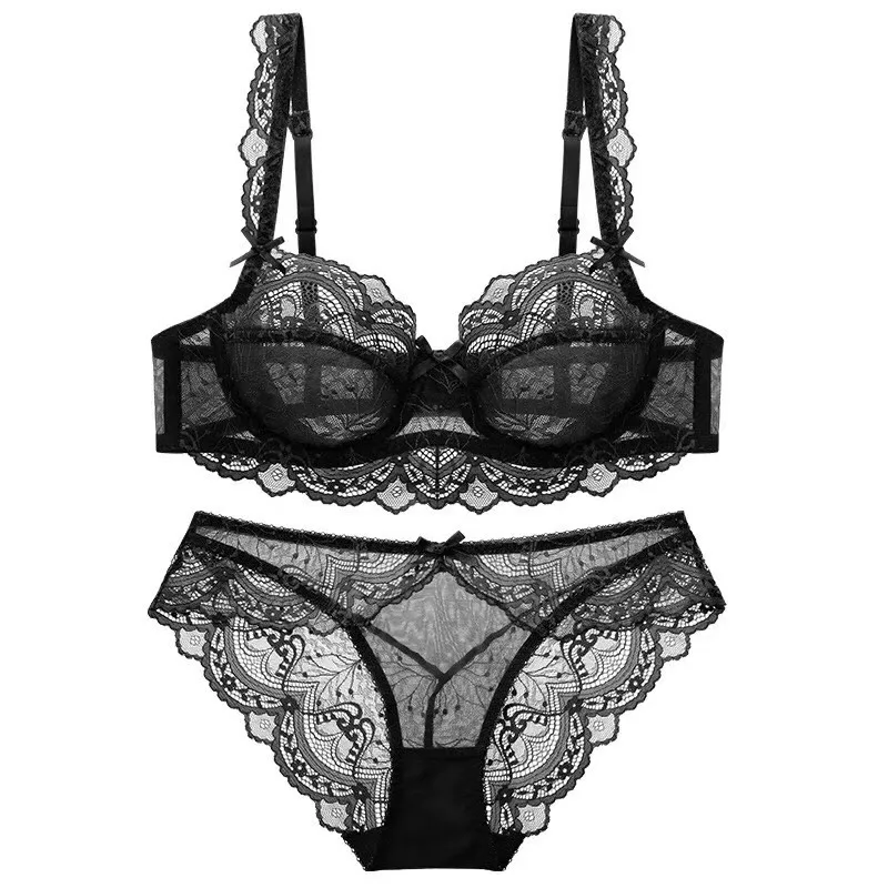 Bras Sets Logirlve Sexy Push Up Bralette And Panty Set Plus Size Bra New  Hot Lace Bra Women Seamless Underwear Set Comfortable Lingerie 230505 From  Kong003, $16.88