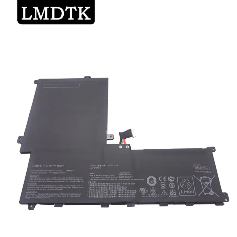 

LMDTK New C41N1619 Laptop Battery For ASUS Pro B9440 B9440UA B9440UA-XS74 B9440UA-XS51 B9440UA7200 B9440UA7500 15.4V 48WH